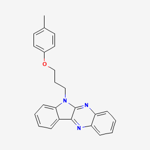 6-[3-(4-methylphenoxy)propyl]-6H-indolo[2,3-b]quinoxaline