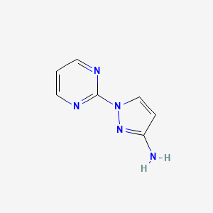1-Pyrimidin-2-ylpyrazol-3-amine