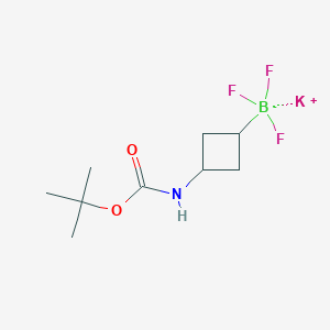 Potassium (3-((tert-butoxycarbonyl)amino)cyclobutyl)trifluoroborate