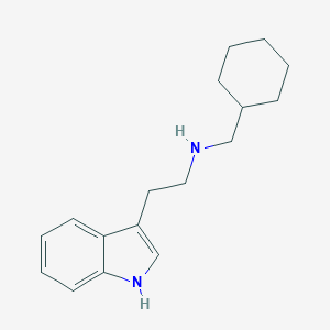 molecular formula C17H24N2 B271607 N-(cyclohexylmethyl)-2-(1H-indol-3-yl)ethanamine 