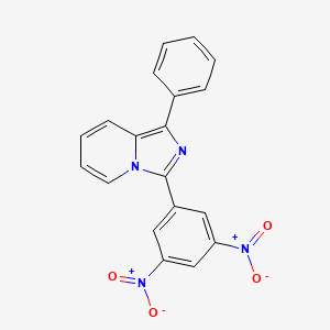 3-(3,5-Dinitrophenyl)-1-phenylimidazo[1,5-a]pyridine
