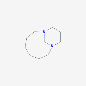 molecular formula C10H20N2 B027161 1,8-Diazabicyclo[6.3.1]dodecane CAS No. 100098-22-4