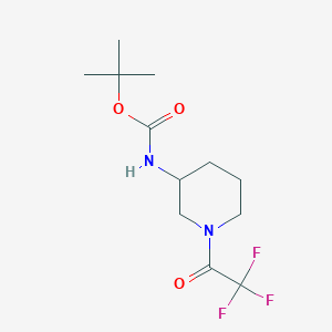 tert-butyl N-[1-(trifluoroacetyl)piperidin-3-yl]carbamate