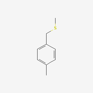 molecular formula C9H12S B2716411 methyl(4-methylbenzyl)sulfane CAS No. 5925-57-5