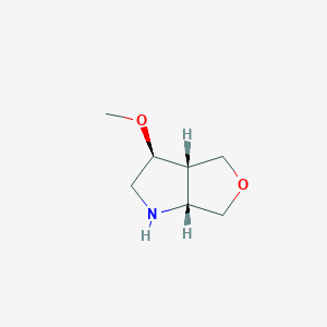 (3S,3As,6aR)-3-methoxy-2,3,3a,4,6,6a-hexahydro-1H-furo[3,4-b]pyrrole