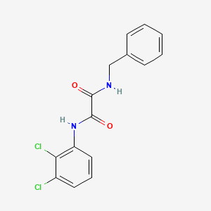 molecular formula C15H12Cl2N2O2 B2716490 N-benzyl-N'-(2,3-dichlorophenyl)oxamide CAS No. 306742-85-8