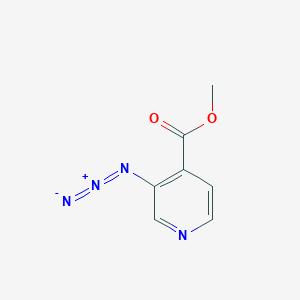 molecular formula C7H6N4O2 B2716498 Methyl 3-azidopyridine-4-carboxylate CAS No. 847143-59-3