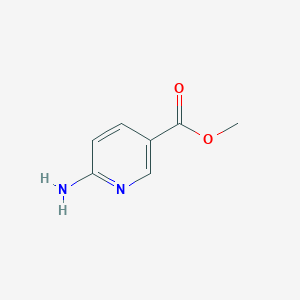 molecular formula C7H8N2O2 B027165 6-氨基烟酸甲酯 CAS No. 36052-24-1