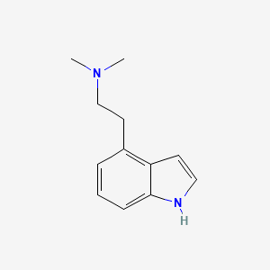 molecular formula C12H16N2 B2716551 [2-(1H-indol-4-yl)ethyl]dimethylamine CAS No. 84401-01-4