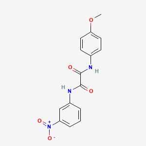 N1-(4-methoxyphenyl)-N2-(3-nitrophenyl)oxalamide