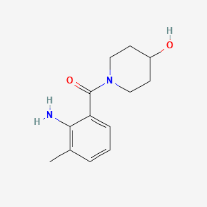 1-(2-Amino-3-methylbenzoyl)piperidin-4-ol