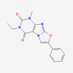 3-ethyl-1-methyl-7-phenyloxazolo[2,3-f]purine-2,4(1H,3H)-dione