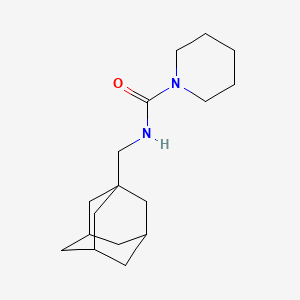 molecular formula C17H28N2O B2716734 N-[(adamantan-1-yl)methyl]piperidine-1-carboxamide CAS No. 915877-45-1