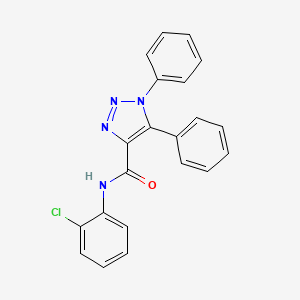 N-(2-chlorophenyl)-1,5-diphenyl-1H-1,2,3-triazole-4-carboxamide