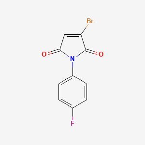 3-bromo-1-(4-fluorophenyl)-1H-pyrrole-2,5-dione