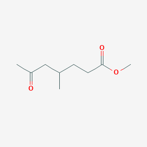 Methyl 4-methyl-6-oxoheptanoate