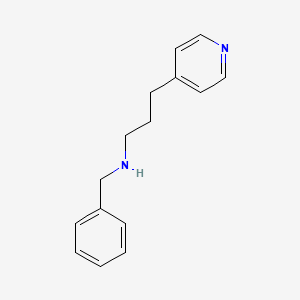 molecular formula C15H18N2 B2716883 Benzyl-(3-pyridin-4-yl-propyl)-amine CAS No. 865074-73-3
