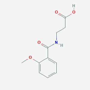 3-[(2-methoxybenzoyl)amino]propanoic Acid