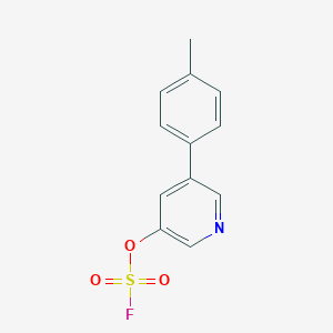 3-Fluorosulfonyloxy-5-(4-methylphenyl)pyridine