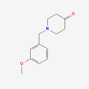 1-[(3-Methoxyphenyl)methyl]piperidin-4-one