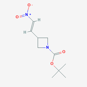 Tert-butyl 3-[(E)-2-nitroethenyl]azetidine-1-carboxylate