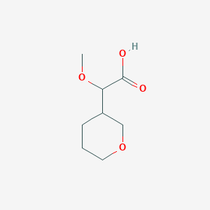 2-Methoxy-2-(oxan-3-yl)acetic acid
