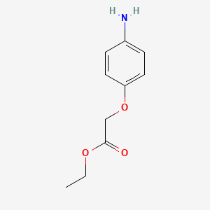 molecular formula C10H13NO3 B2717074 Ethyl 2-(4-aminophenoxy)acetate CAS No. 20485-38-5