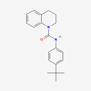 molecular formula C20H24N2O B2717084 N-(4-(tert-Butyl)phenyl)-3,4-dihydroquinoline-1(2H)-carboxamide CAS No. 345972-45-4