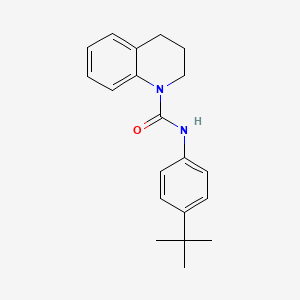 molecular formula C20H24N2O B2717084 N-(4-tert-butylphenyl)-3,4-dihydro-2H-quinoline-1-carboxamide CAS No. 345972-45-4