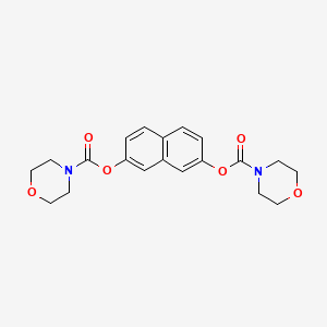 7-Morpholin-4-ylcarbonyloxy-2-naphthyl morpholine-4-carboxylate