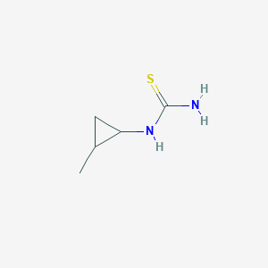 molecular formula C5H10N2S B2717123 (2-Methylcyclopropyl)thiourea CAS No. 1248026-56-3