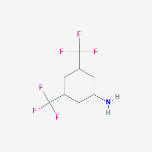 3,5-Bis(trifluoromethyl)cyclohexan-1-amine