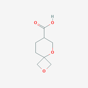 2,5-Dioxaspiro[3.5]nonane-7-carboxylic acid