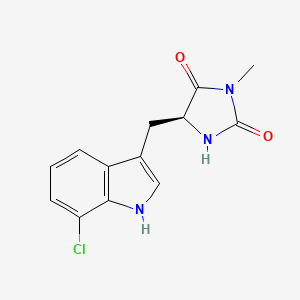 molecular formula C13H12ClN3O2 B2717184 Necrostatin 2 S enantiomer 