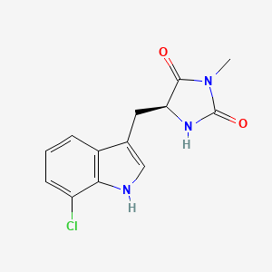 molecular formula C13H12ClN3O2 B2717184 Necrostatin 2 S enantiomer CAS No. 852391-20-9