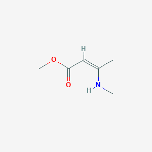 molecular formula C6H11NO2 B2717531 Methyl 3-methylaminocrotonate CAS No. 13412-12-9; 21759-68-2
