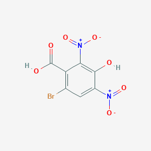 6-Bromo-3-hydroxy-2,4-dinitrobenzoic Acid