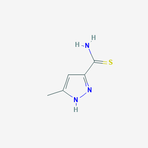 5-Methyl-1H-pyrazole-3-carbothioamide