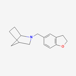 2-(2,3-Dihydro-1-benzofuran-5-ylmethyl)-2-azabicyclo[2.2.1]heptane