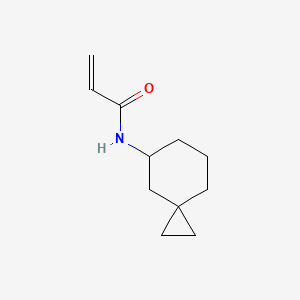 molecular formula C11H17NO B2717768 N-Spiro[2.5]octan-7-ylprop-2-enamide CAS No. 2002281-73-2