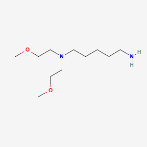molecular formula C11H26N2O2 B2717894 (5-Aminopentyl)bis(2-methoxyethyl)amine CAS No. 900717-55-7