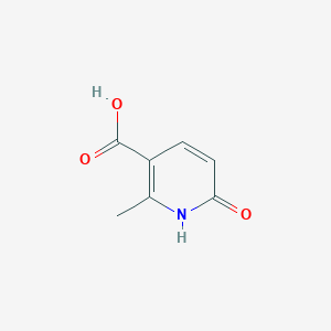 molecular formula C7H7NO3 B2717896 6-Hydroxy-2-methylnicotinic acid CAS No. 66909-37-3