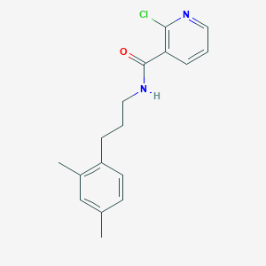 2-chloro-N-[3-(2,4-dimethylphenyl)propyl]pyridine-3-carboxamide