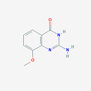 4(3H)-Quinazolinone, 2-amino-8-methoxy-