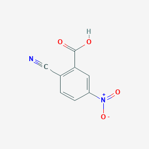 molecular formula C8H4N2O4 B2718090 2-Cyano-5-nitrobenzoic acid CAS No. 774227-60-0