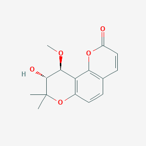 molecular formula C15H16O5 B027181 trans-Methylkhellactone CAS No. 23733-92-8