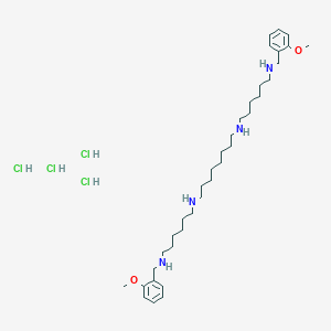 molecular formula C36H66Cl4N4O2 B027182 Methoctramine CAS No. 104807-46-7