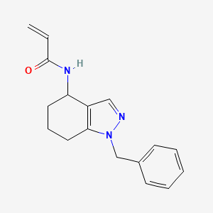 molecular formula C17H19N3O B2718232 N-(1-benzyl-4,5,6,7-tetrahydro-1H-indazol-4-yl)prop-2-enamide CAS No. 2094587-56-9