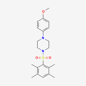 1-(4-Methoxyphenyl)-4-(2,3,5,6-tetramethylphenyl)sulfonylpiperazine