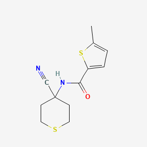 N-(4-Cyanothian-4-yl)-5-methylthiophene-2-carboxamide